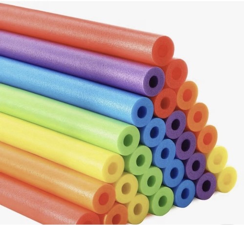 Pack hollow pool noodles - hollow,