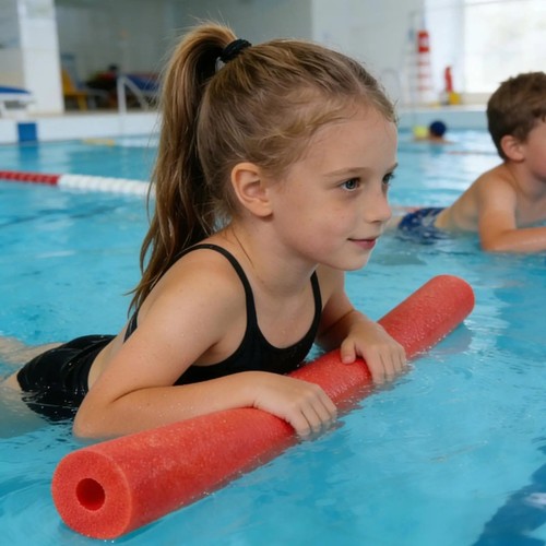 Hollow pool noodle swimming - hollow,
