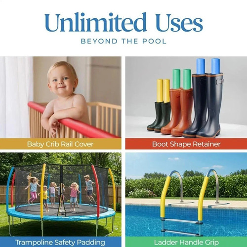 Pool foam noodles swimming - noodles,